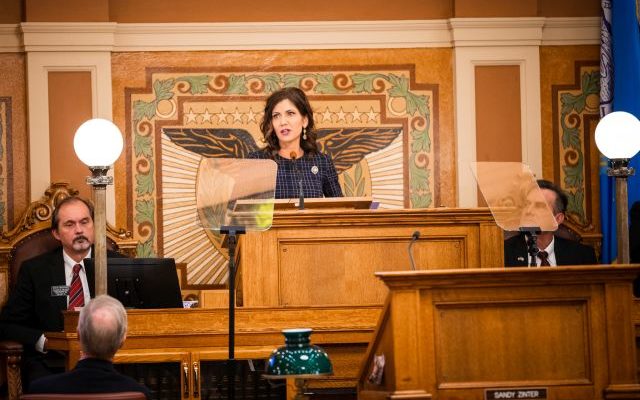 Noem presents budget that reflects a slowing economy