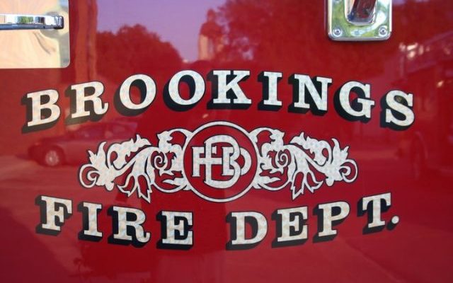 Trapped Brookings woman rescued from apartment fire
