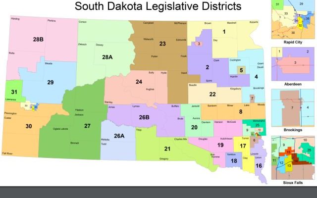 South Dakota redistricting to focus on cities, reservations