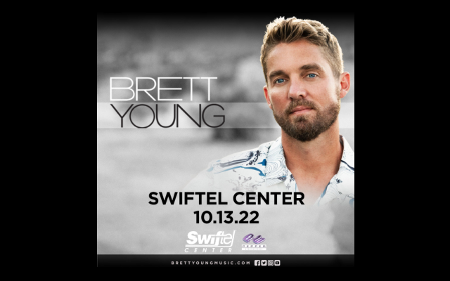 Brett Young is coming back to Brookings!