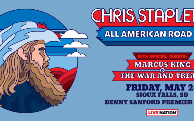 Chris Stapleton May 25th in Sioux Falls