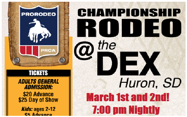 Championship Rodeo @ The Dex in Huron